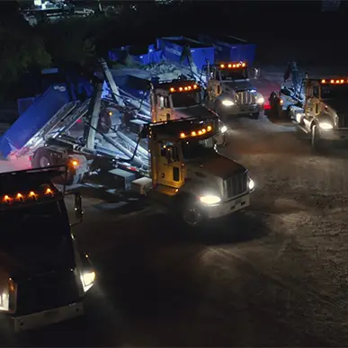 dumpster truck fleet