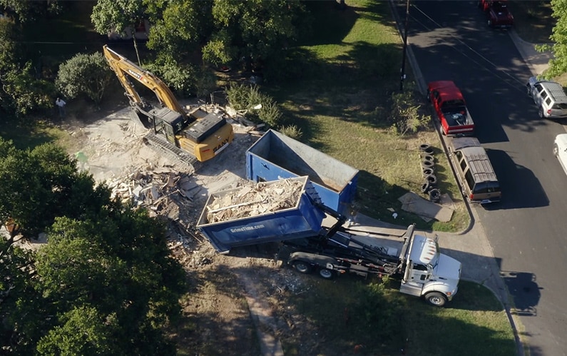 dumpster rental demolition haul off