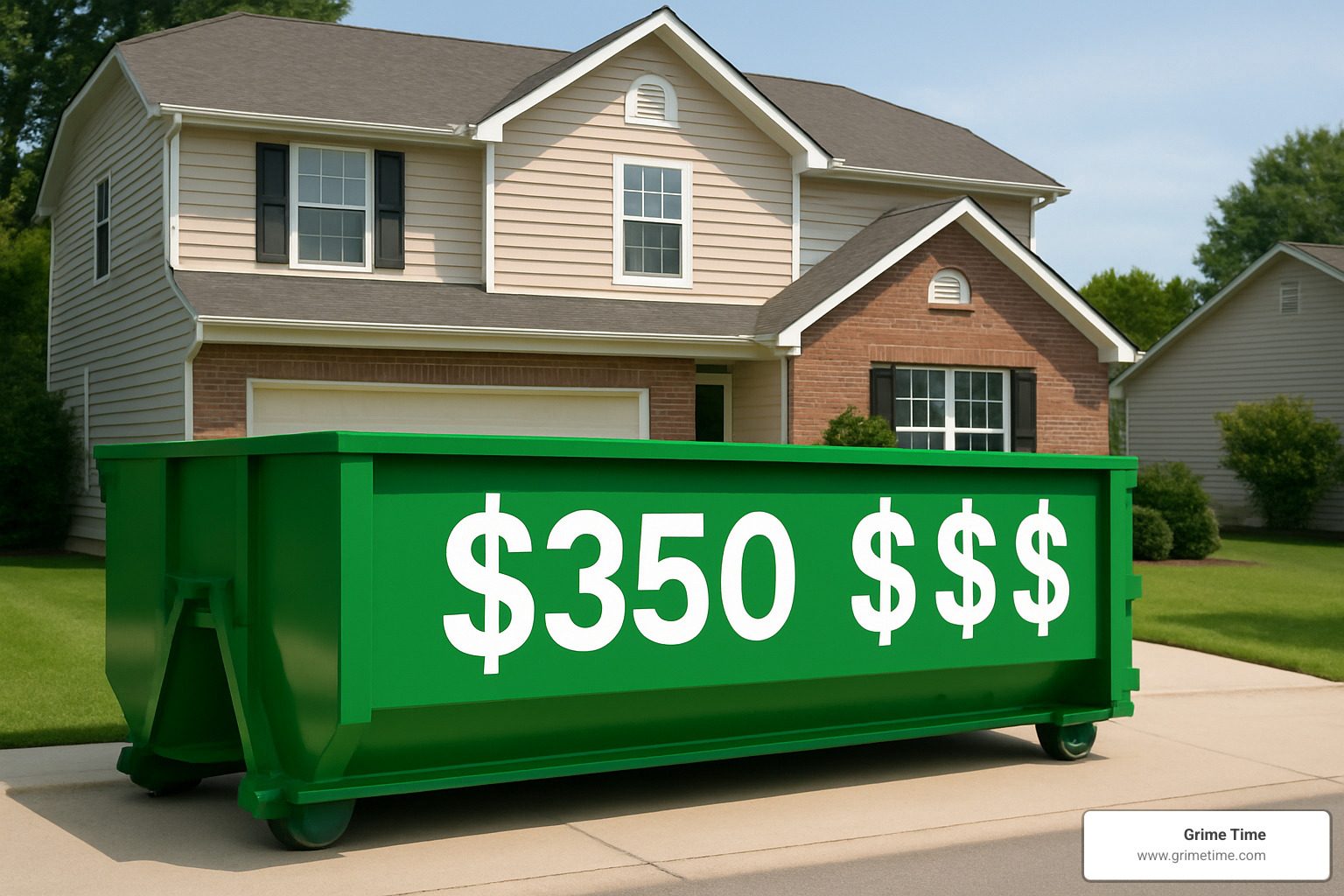 dumpster rental prices