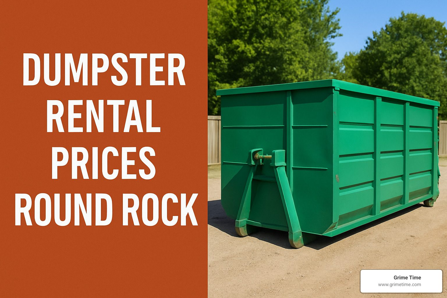 dumpster rental prices round rock
