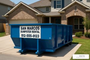 roll off dumpster rental san marcos
