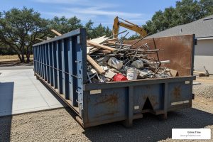 big trash container